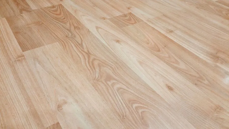 Close-up of natural timber flooring grain and finish